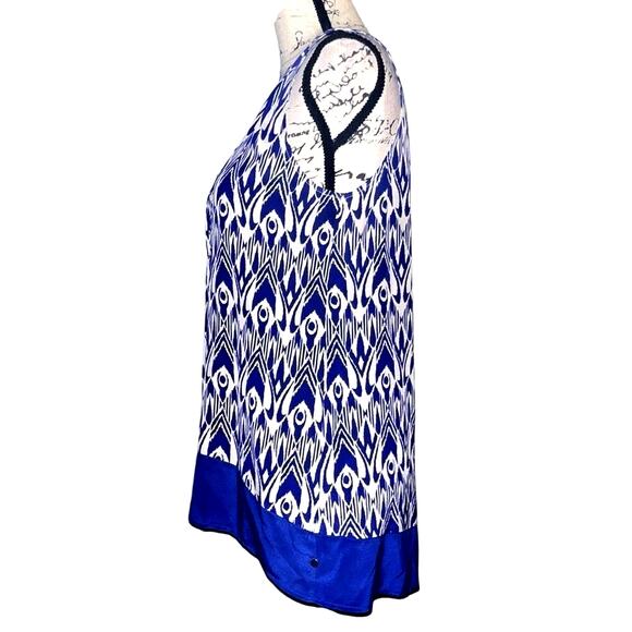 Harley Sapphire Silk Tank small - Picture 3 of 7